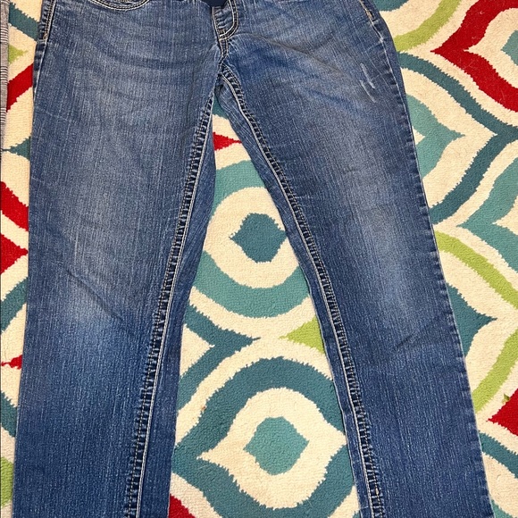 Maternity jeans slacks with waistband size 6 - Picture 2 of 2